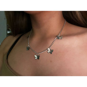 5 Butterfly Necklace